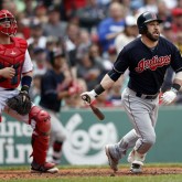 MLB: Cleveland Indians at Boston Red Sox